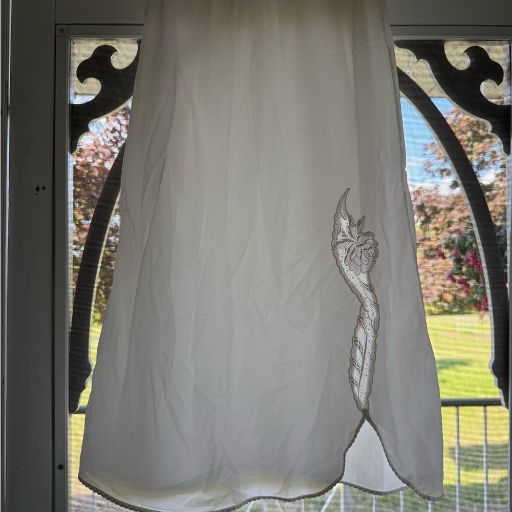 VINTAGE Satin Slip Skirt